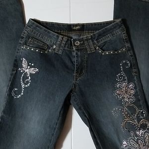 Angel Embellished Jeans